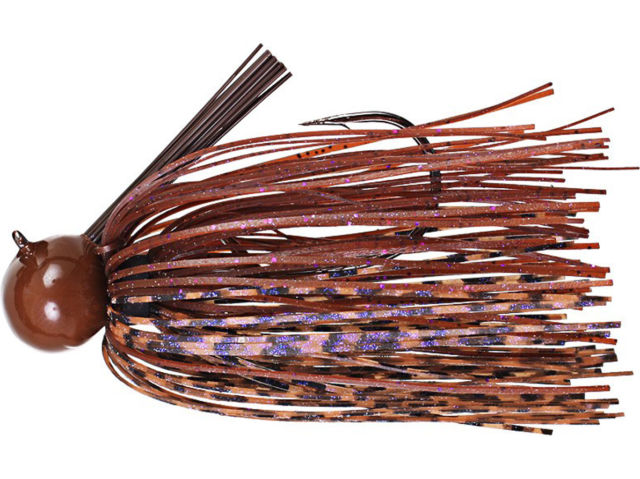 Strike King Lures Tour Grade Football Jig 1/2 Oz Green Pumpkin Craw Per 1 For Sa - Foto 6