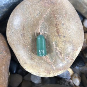 Picture of No Chip Tungsten Worm Weights Moss Green