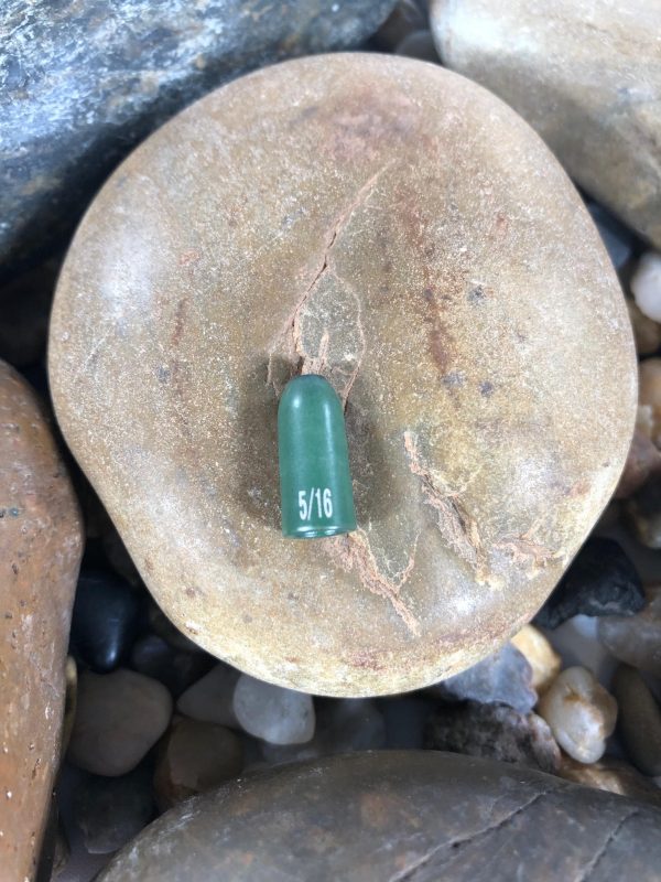 Picture of No Chip Tungsten Worm Weights Moss Green