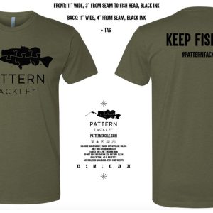 Picture of Pattern Tackle T-Shirt Army Green