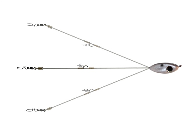 Picasso Lures Finesse Bait Ball Extreme, Umbrella Rig