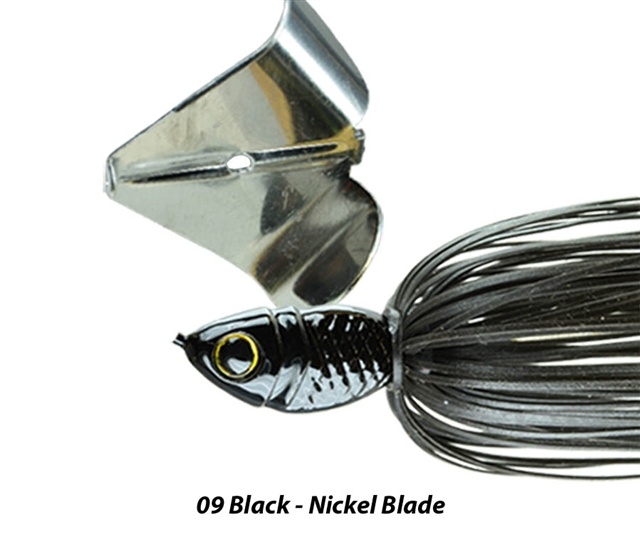 Picture of Picasso Dinn-R-Bell Buzzbait Black Nickel Blade